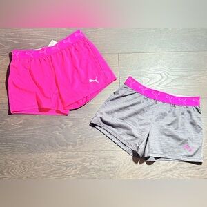 Puma Vibrant Pink Athletic Shorts